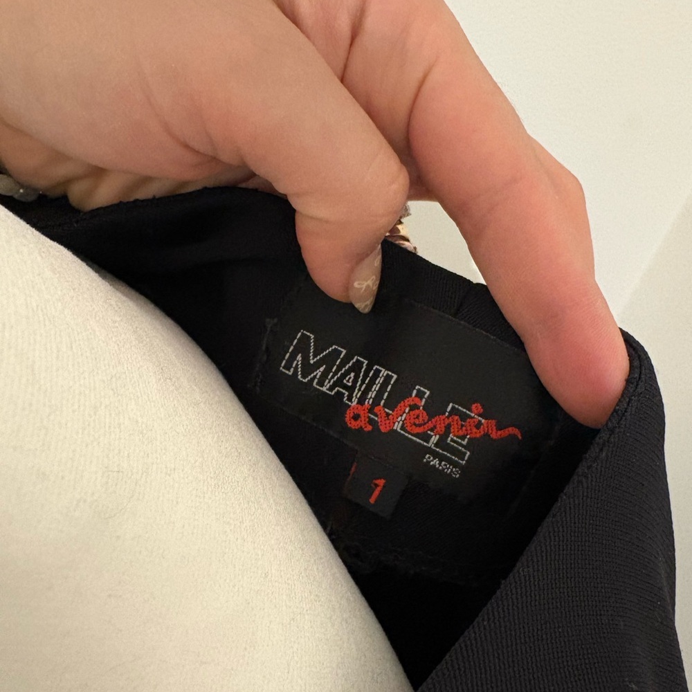 Black Velvet Button-Up Vest - Picture 4 of 4